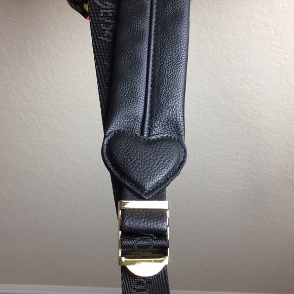 Betsy Johnson Rainbow Hearts Big Backpack - Picture 7 of 8